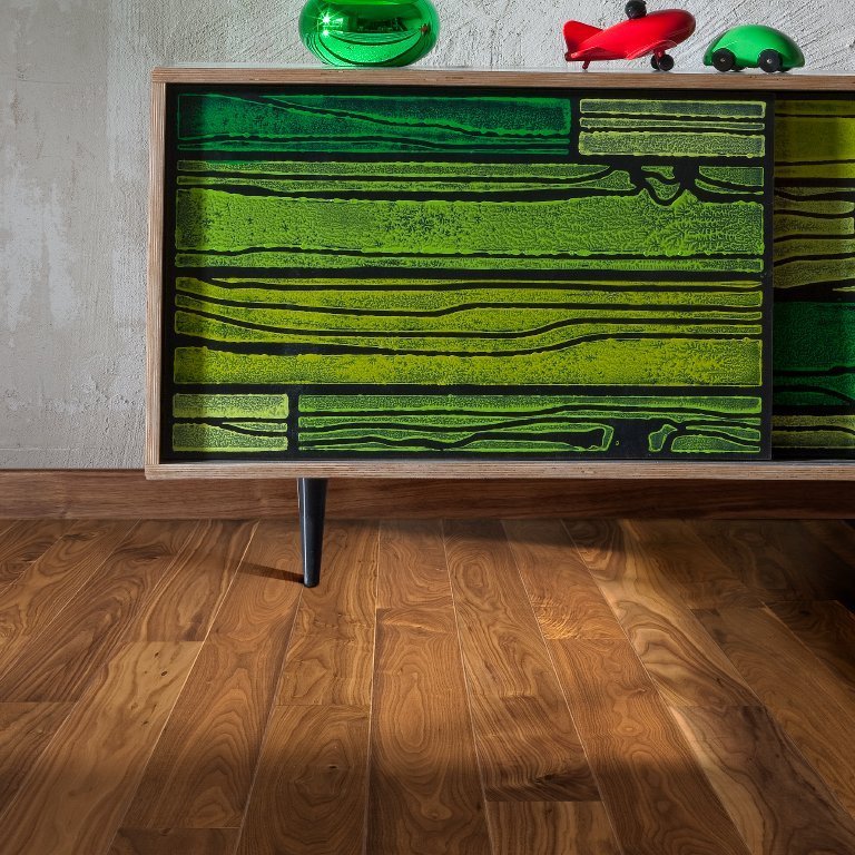 Американский орех Вермонт Черс (Kahrs Walnut Vermont) без фаски